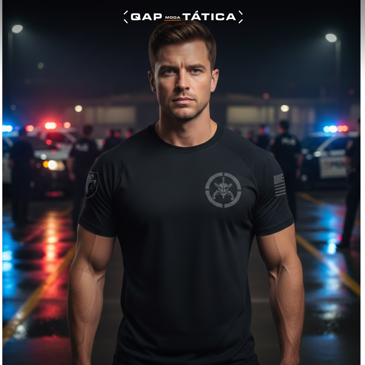 Camiseta Dry Fit Caveira