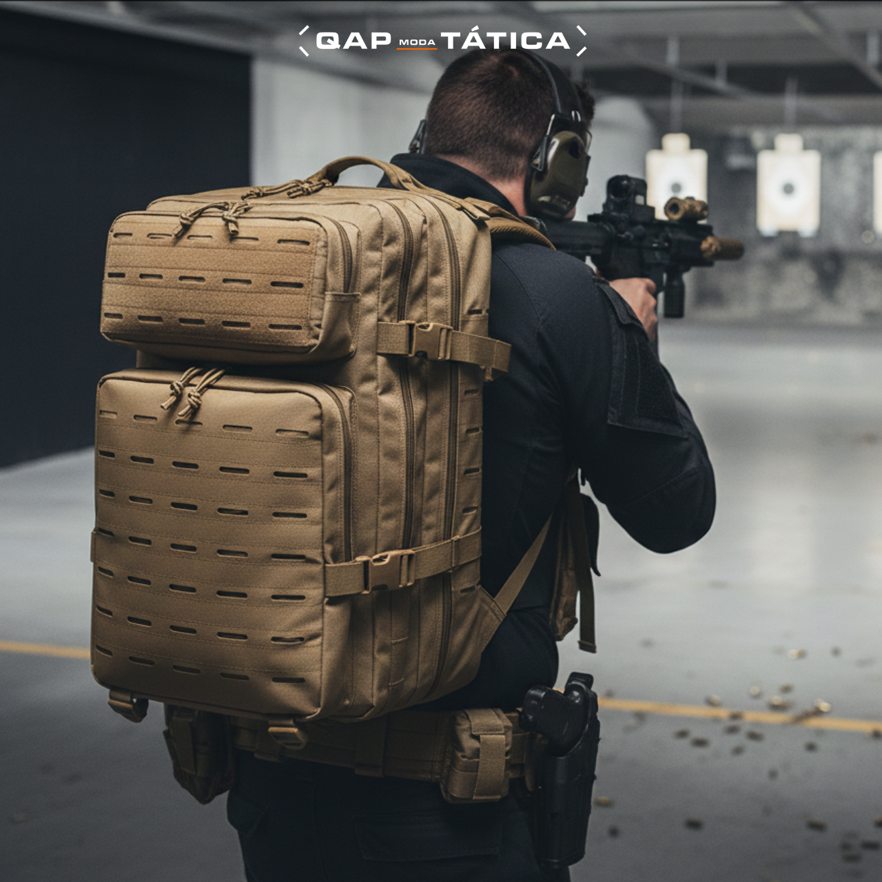 Mochila Tática 50 Litros Mariner® - Cáqui