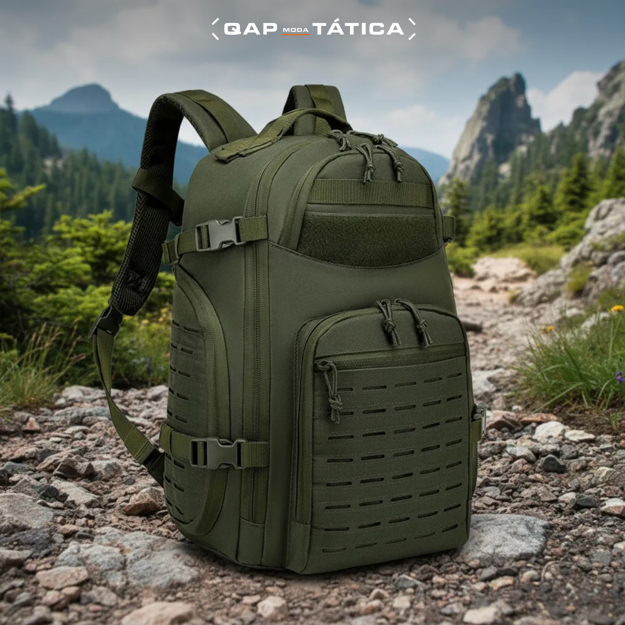 Mochila Tática 45 Litros Falcon® - Verde