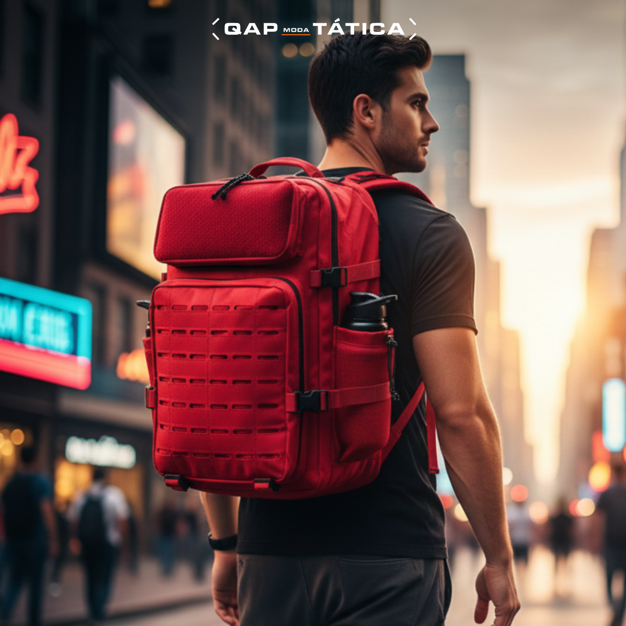 Mochila Nomad® 50 Litros - Vermelha