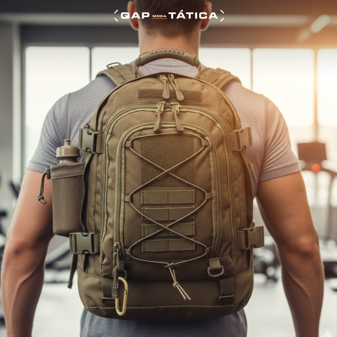 Mochila 40L > 60L Combat® - Verde Oliva