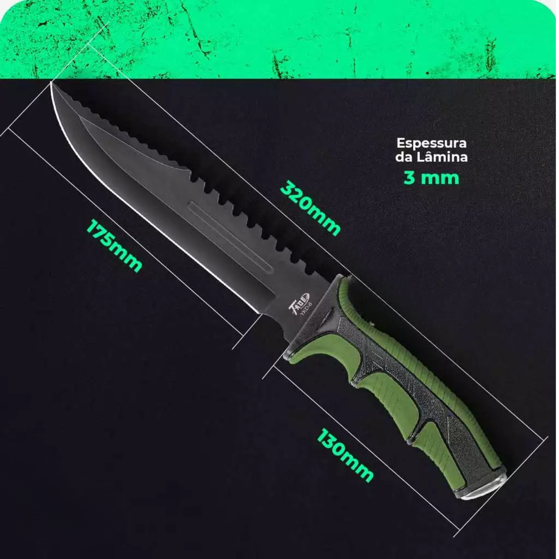 Faca Tática Militar Phantom