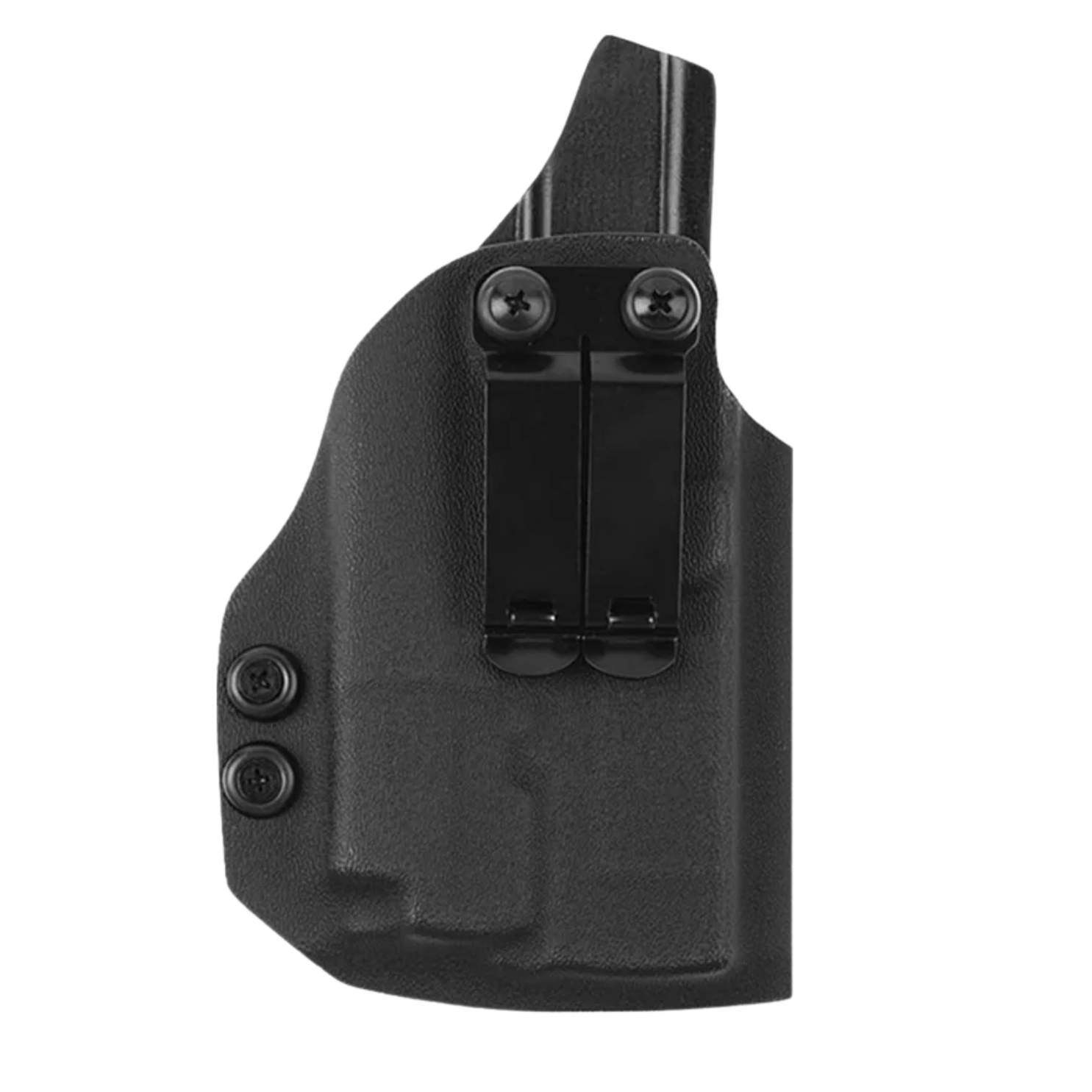 Coldre Velado Kydex Premium para Glock G17, G19, G19X, G25 e G45 com Lanterna - Destro