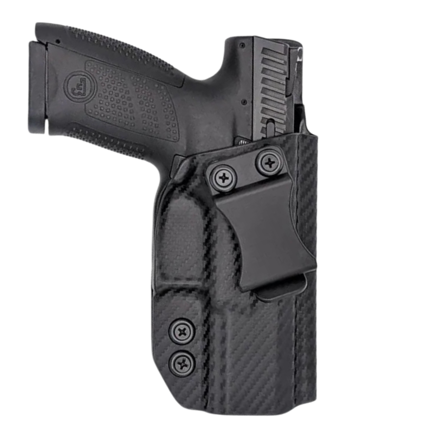 Coldre Velado Kydex ou Fibra de Carbono para CZ P-07 e CZ P-09