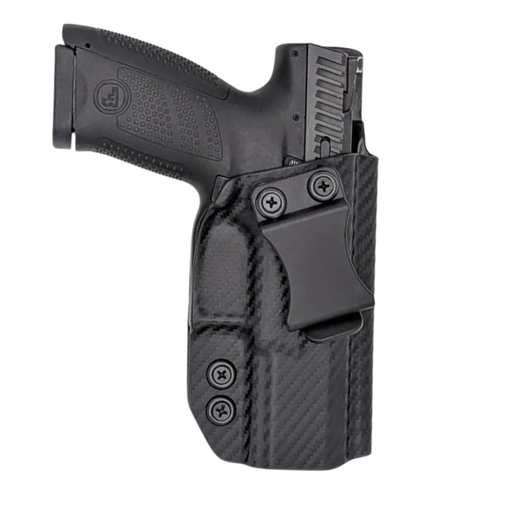 Coldre Velado Kydex ou Fibra de Carbono para CZ P-10 C, P-10 F e P-10 SC