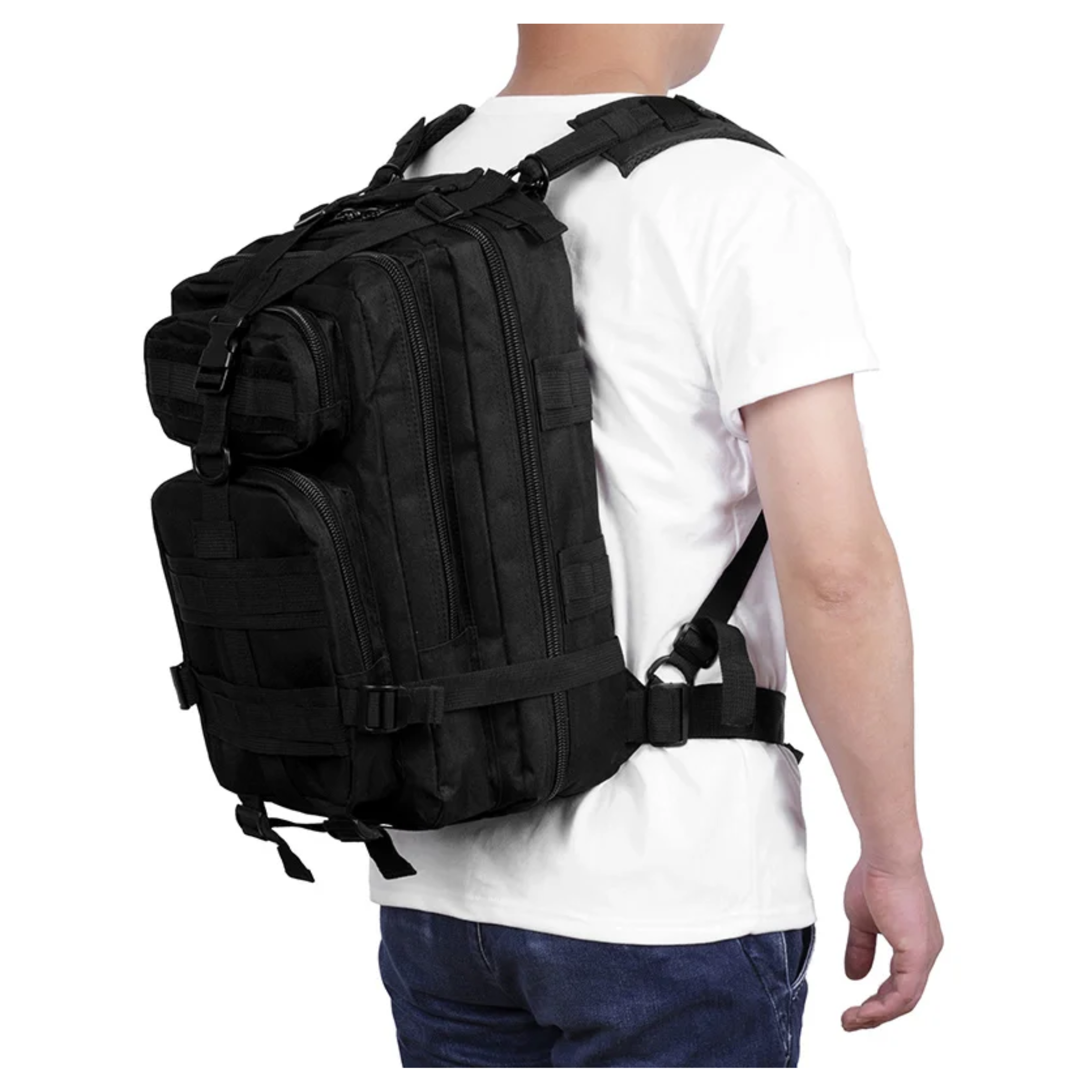 Mochila Tática 30 Litros Outdoor® - Preta