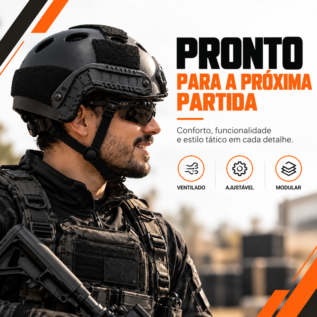 Capacete Tático Combat®