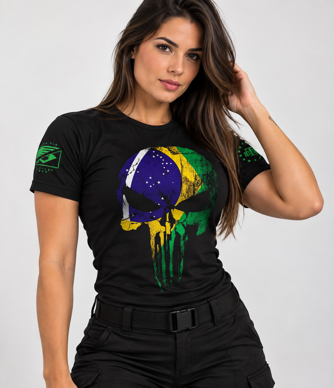 Camiseta Justiceiro Punisher Brasil