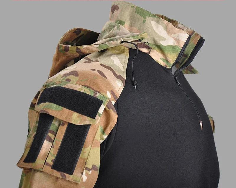 Camisa Tática com Capuz Drytec™