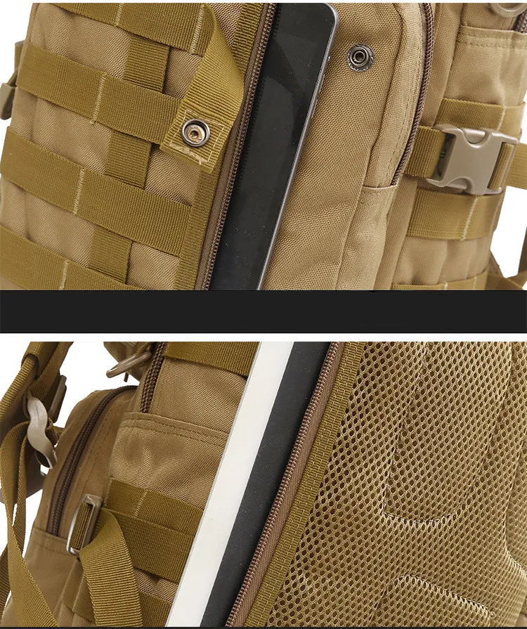Mochila Tática Falcon® 40 Litros - Cáqui