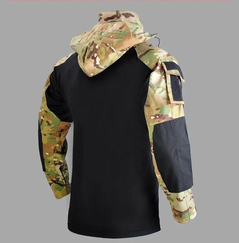 Camisa Tática com Capuz Drytec™