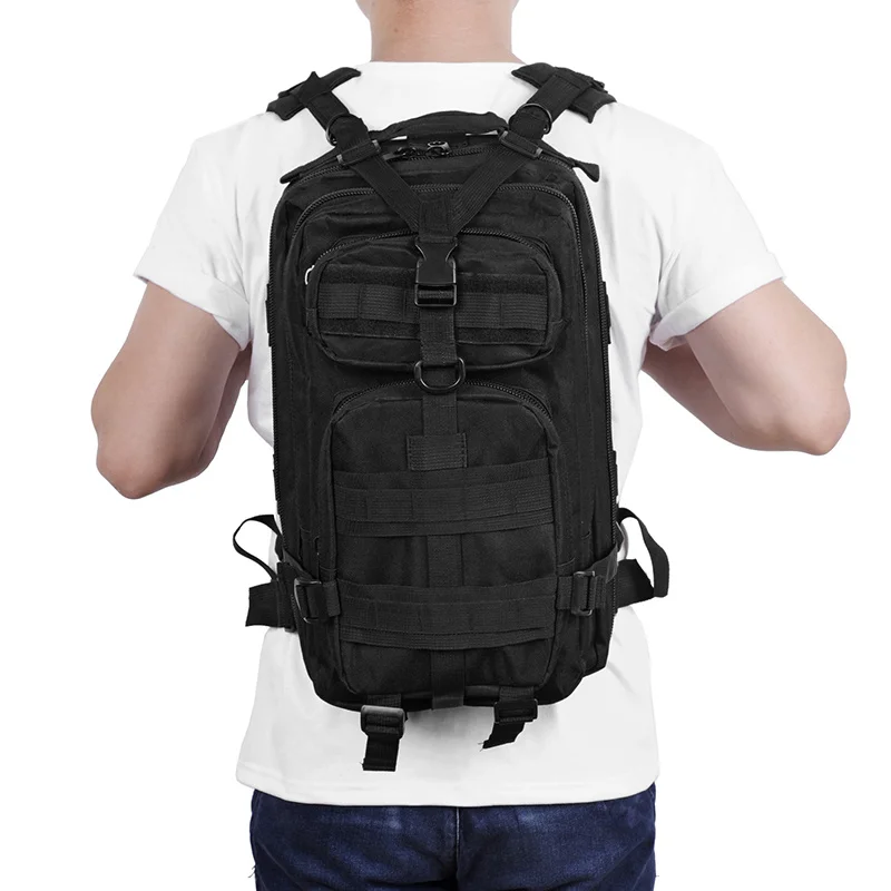 Mochila Tática 30 Litros Outdoor® - Preta