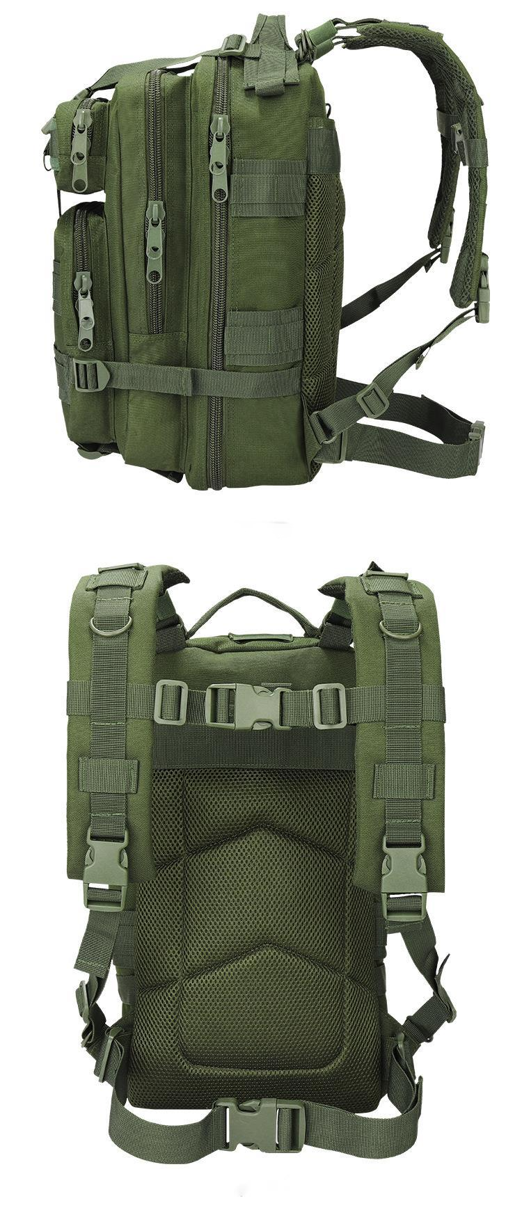 Mochila Tática 30 Litros Outdoor® - Verde Militar