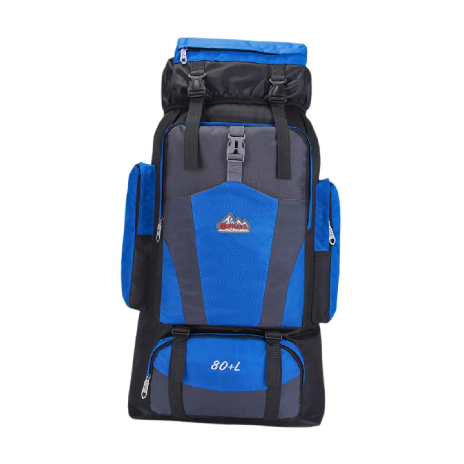 Mochila Trilha e Camping 80 Litros - Azul