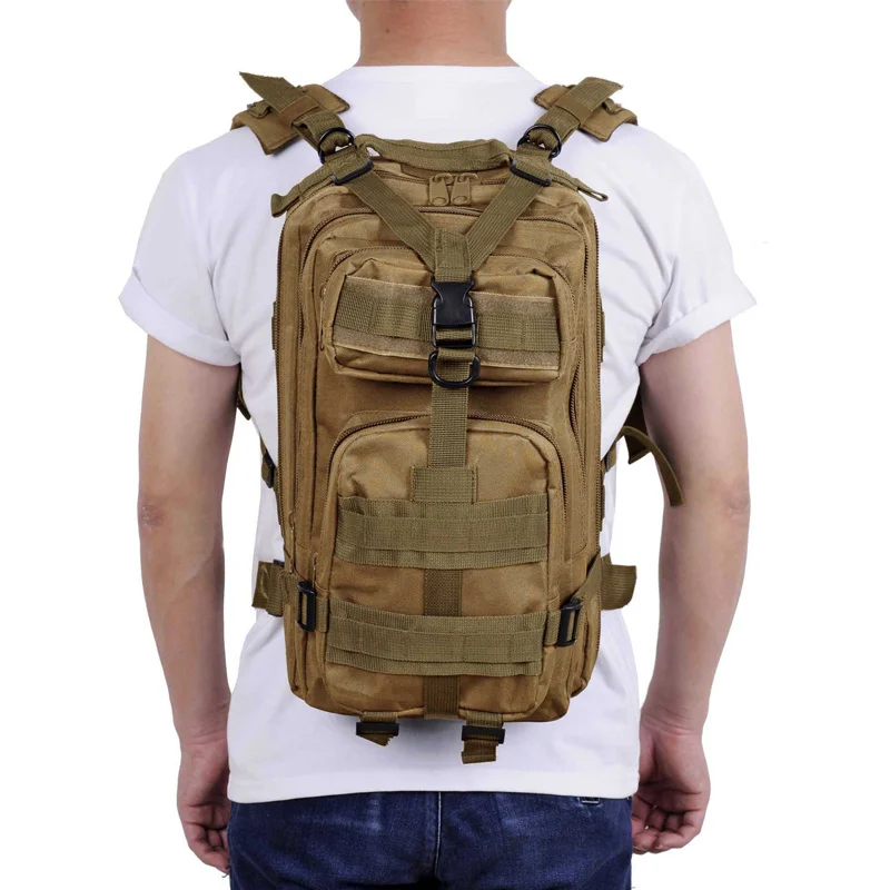 Mochila Tática 30 Litros Outdoor® - Cáqui