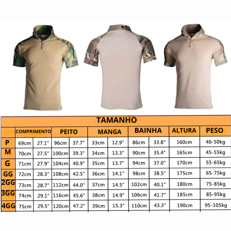 Camisa Tática Outdoor®