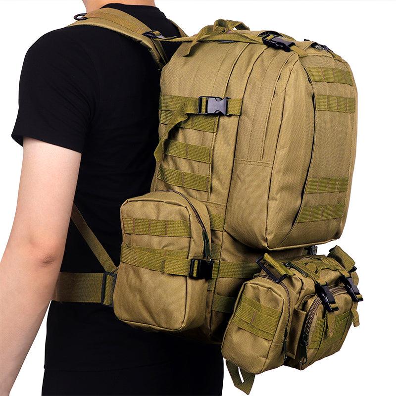 Mochila Militar Armor 65 Litros - Cáqui
