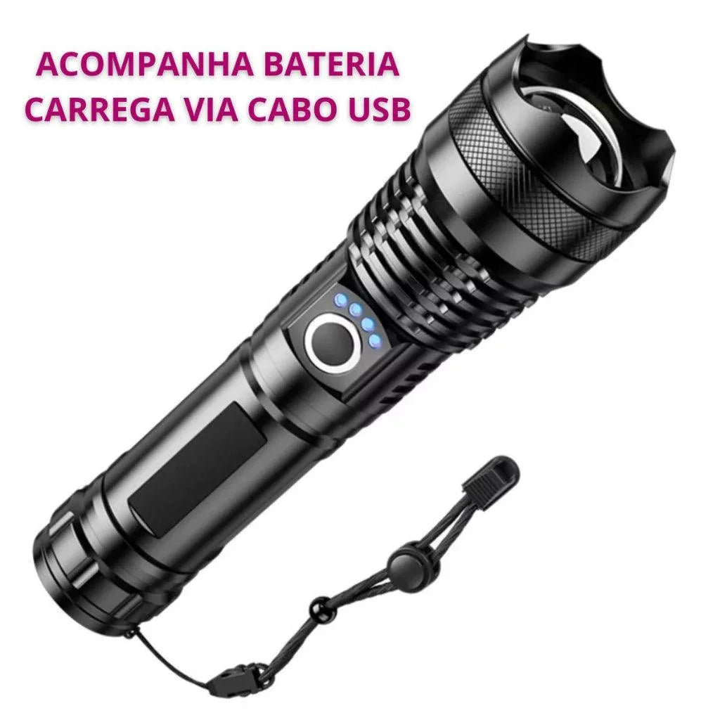 Lanterna Tática Super Potente T9