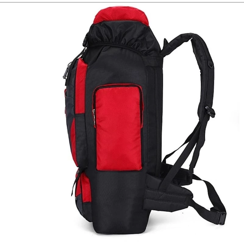 Mochila Trilha e Camping 80 Litros - Vermelha