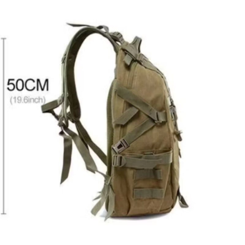 Mochila Tática Aspen 40 Litros - Cáqui