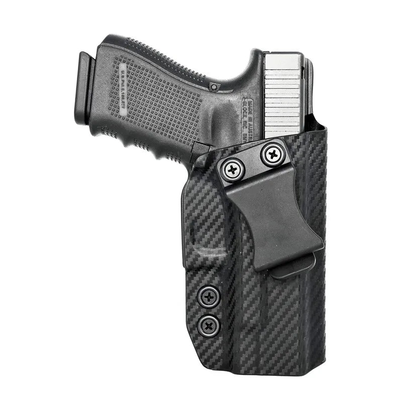 Coldre Velado de Fibra de Carbono – Glock G19, G19X, G23, G25, G32, G45 (Gen 1-4)