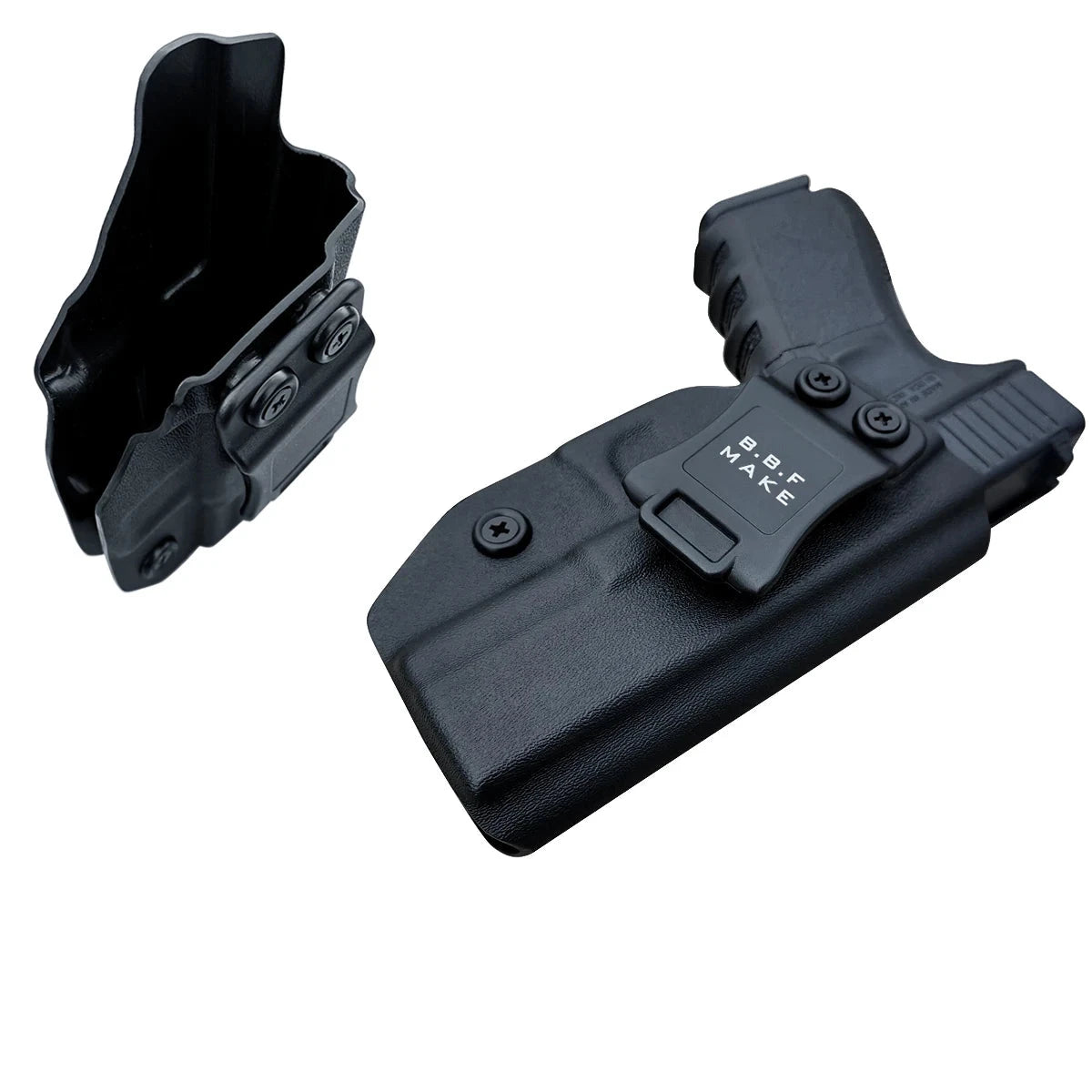 Coldre de Kydex Glock G19, G19X,G23, G25, G32, G45, (Geração 1 a 5)