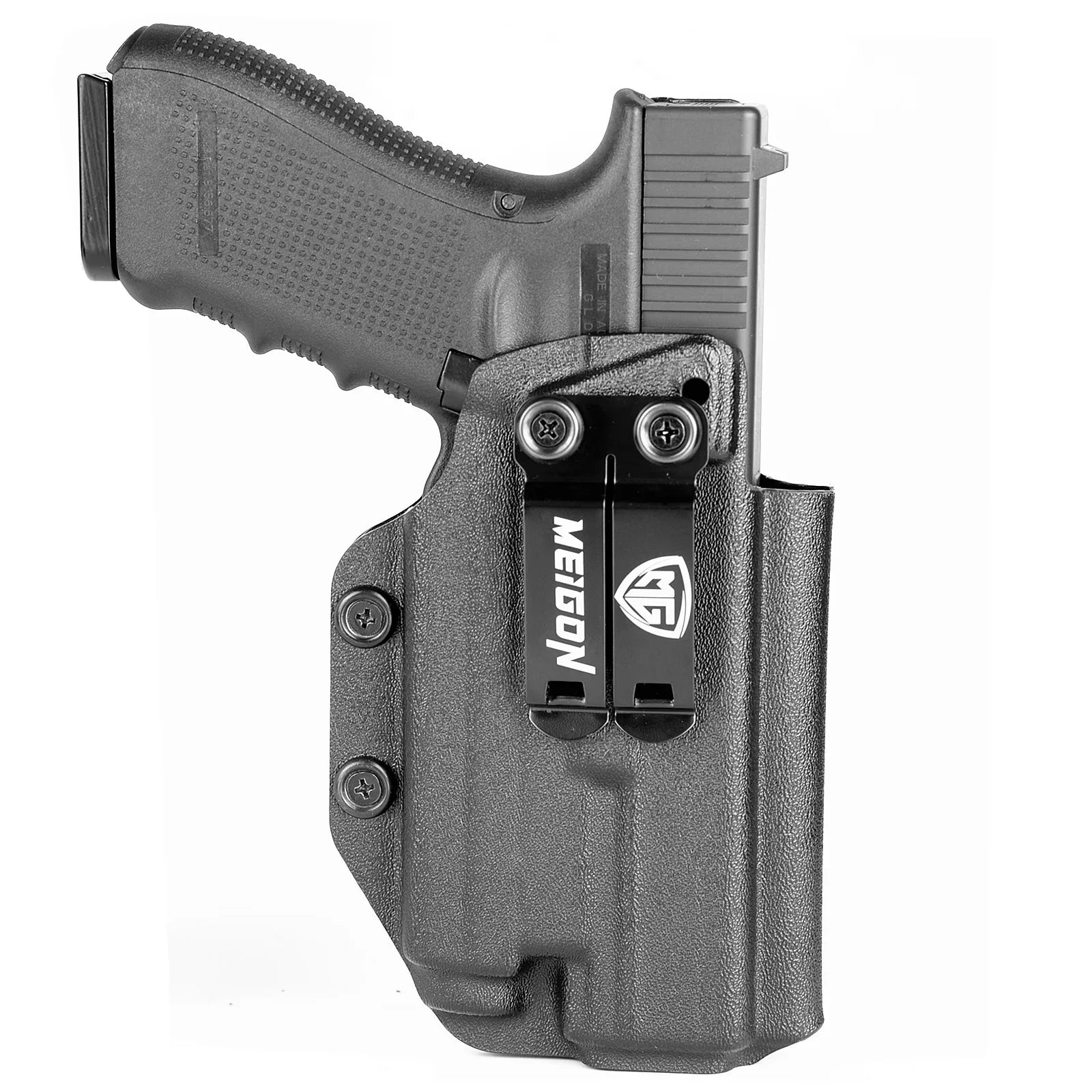 Coldres para Glock G17, G19, G19X (Gen 1-5), G44, G45, G22, G23, G31, G32 (Gen 1-4) com Olight