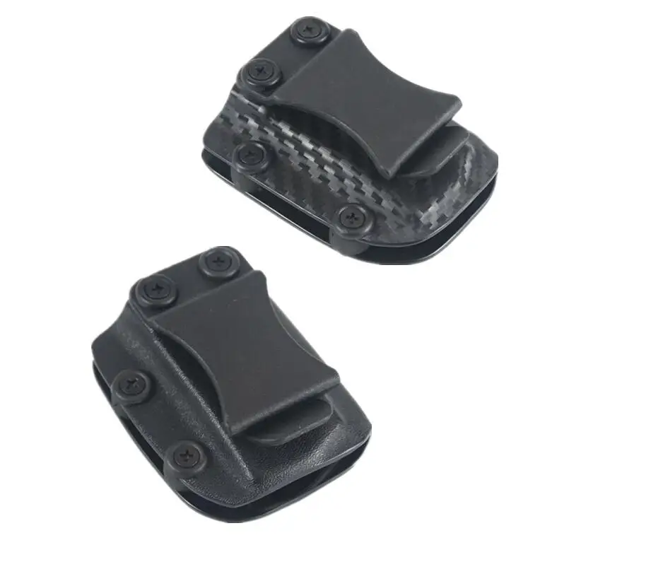 Porta Carregador Universal em Kydex® ou Fibra de Carbono - Glock: G17, G19, G22, G23, G25, G31, G32, G35 e G45.