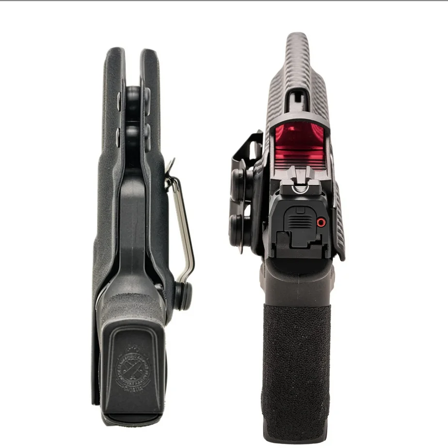 Coldre de Kydex Velado CZ P-10 (C, F e S) – Compatível com Lanterna e Red Dot