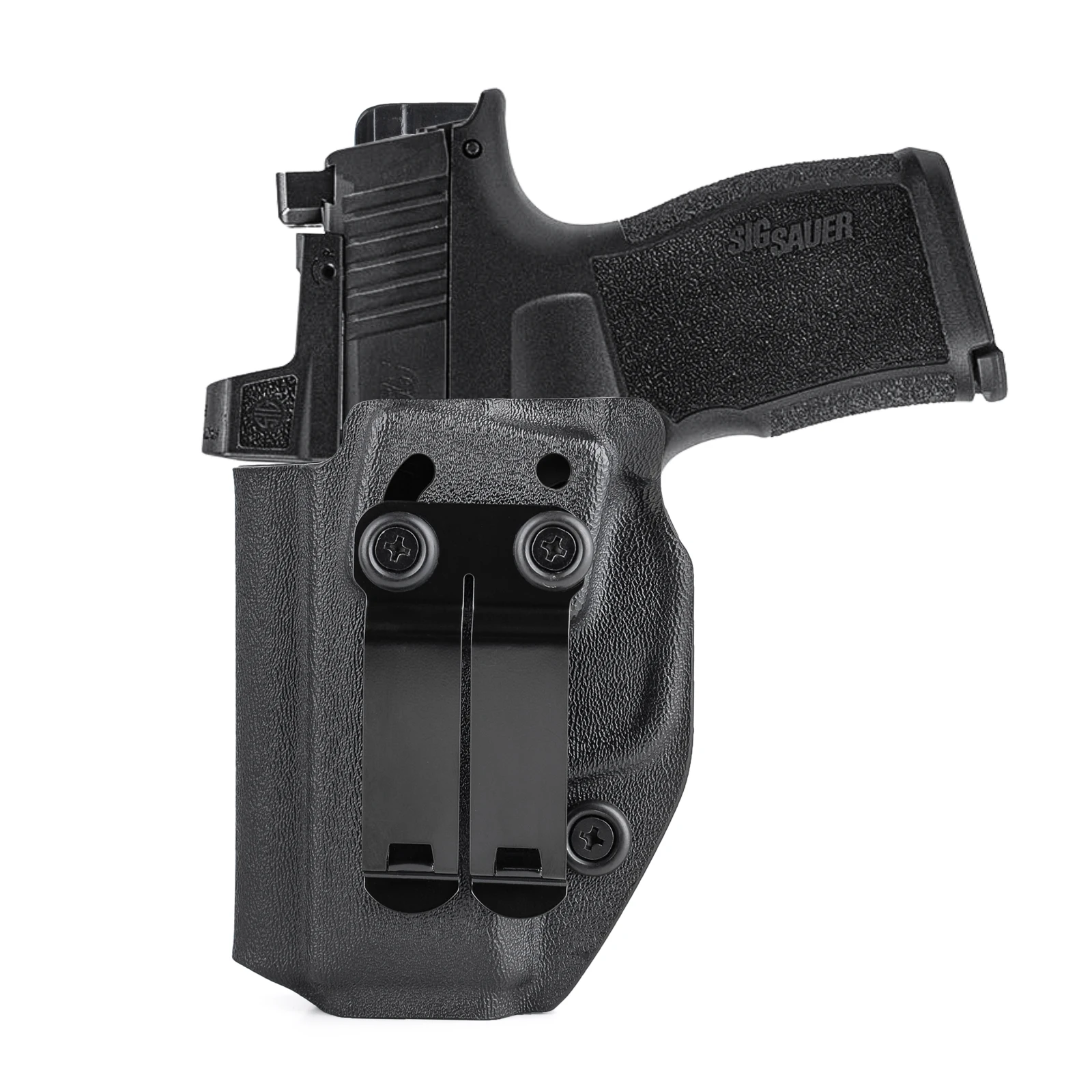 Coldre Velado d eKydex ou Fibra de Carbono para Sig Sauer P365SAS / P365X - Com Red Dot