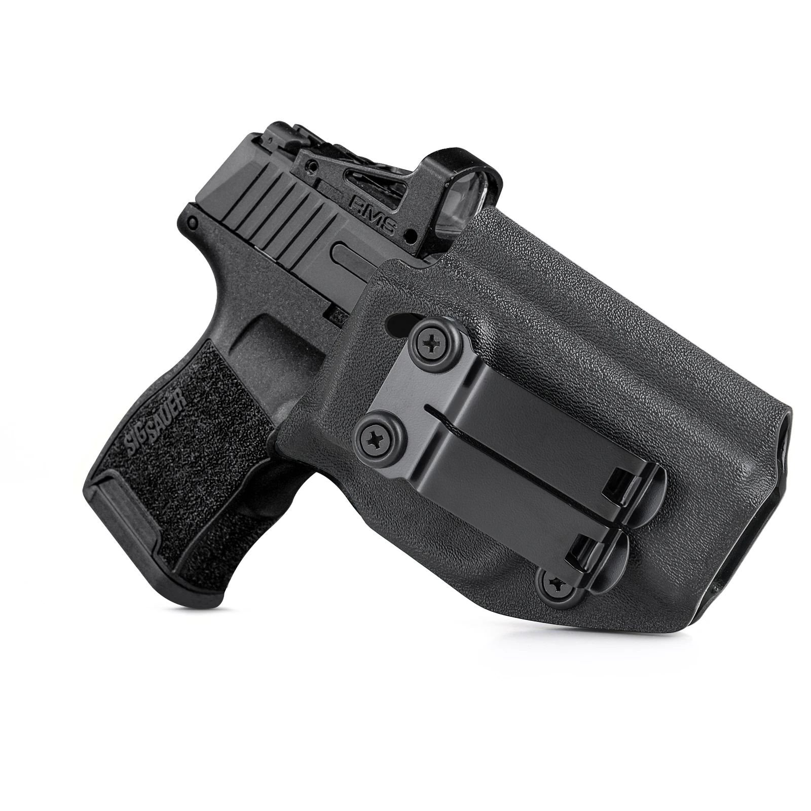 Coldre Velado d eKydex ou Fibra de Carbono para Sig Sauer P365SAS / P365X - Com Red Dot