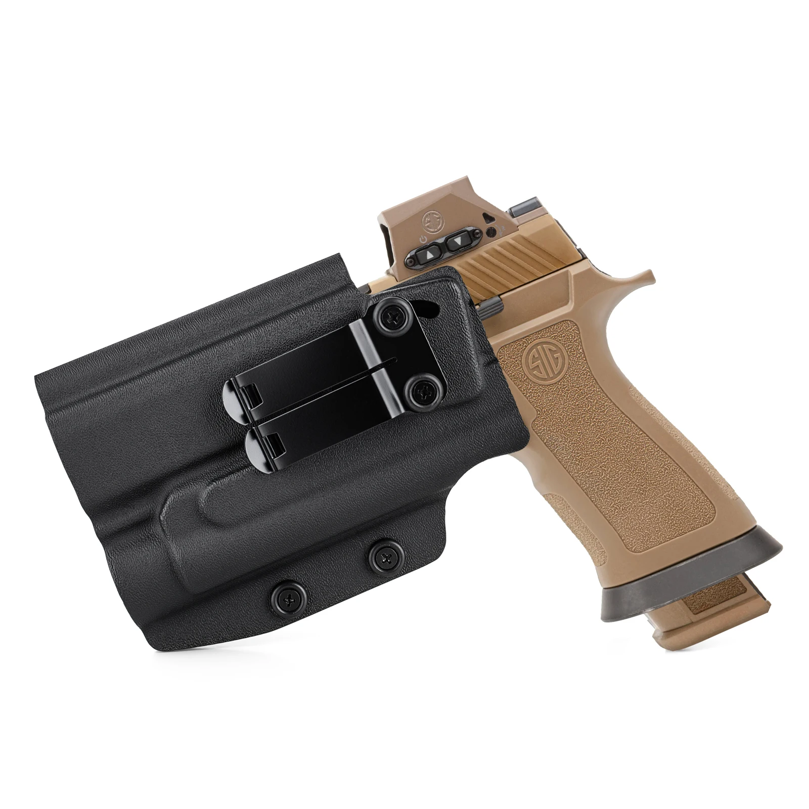 Coldre Velado de Alta Performance para Sig Sauer - Linha P320 - Compatível com Lanterna