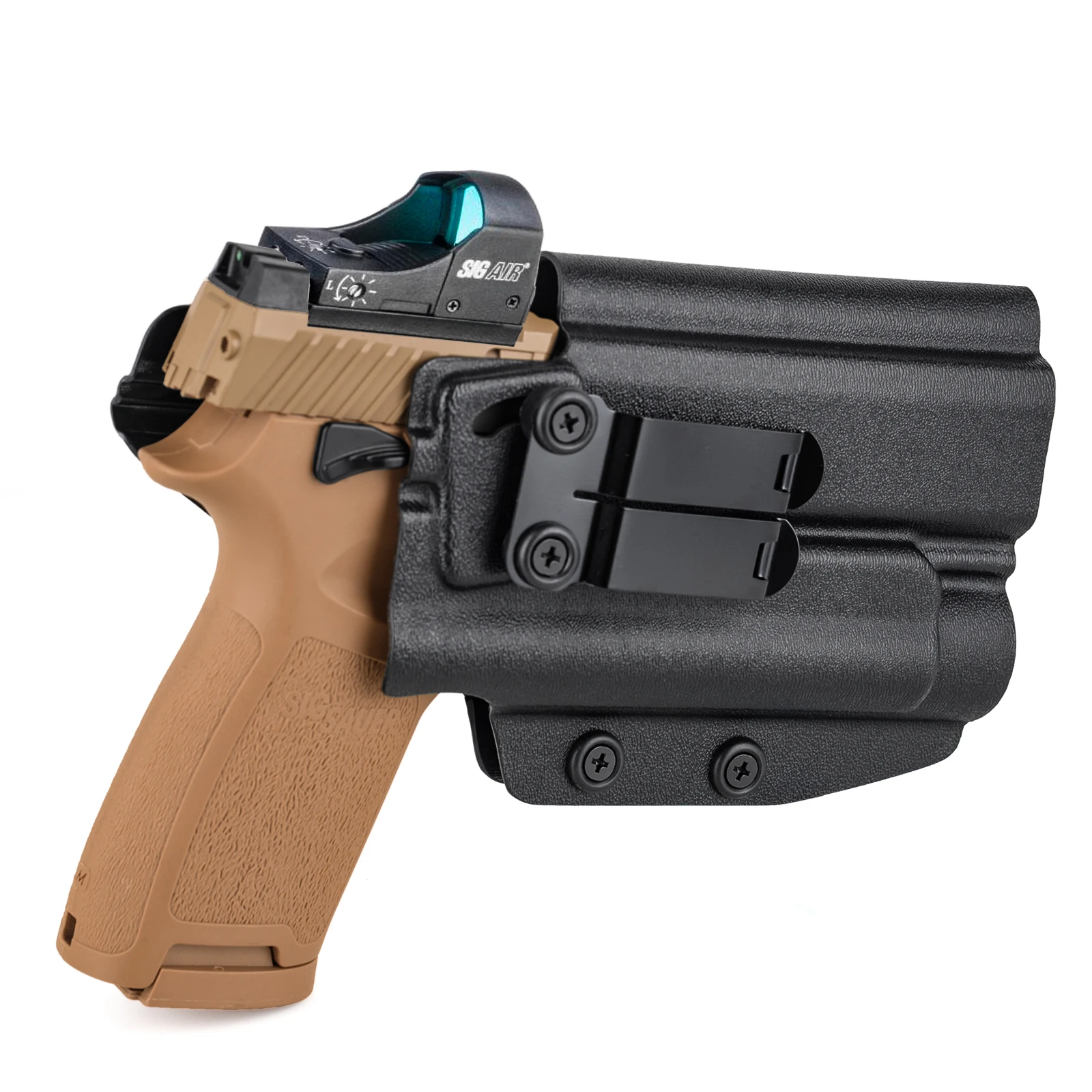 Coldre Velado de Alta Performance para Sig Sauer - Linha P320 - Compatível com Lanterna
