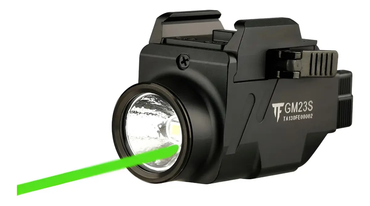 Lanterna Tática Trustfire GM23S com Laser Integrado