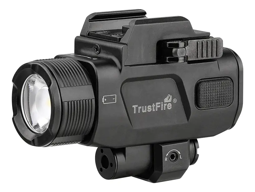 Lanterna Tática Trustfire GM07 com Laser Verde – 1050 Lumens