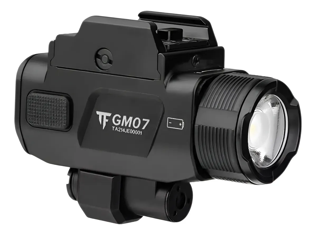 Lanterna Tática Trustfire GM07 com Laser Verde – 1050 Lumens