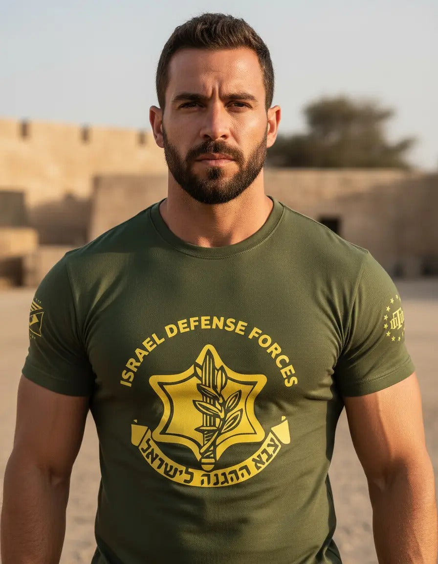 Camiseta Militar Israel Defense Forces