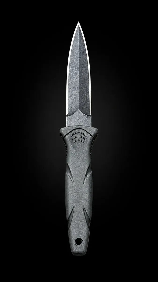 Faca de Pescoço (Neck Knife) em Aço Inox