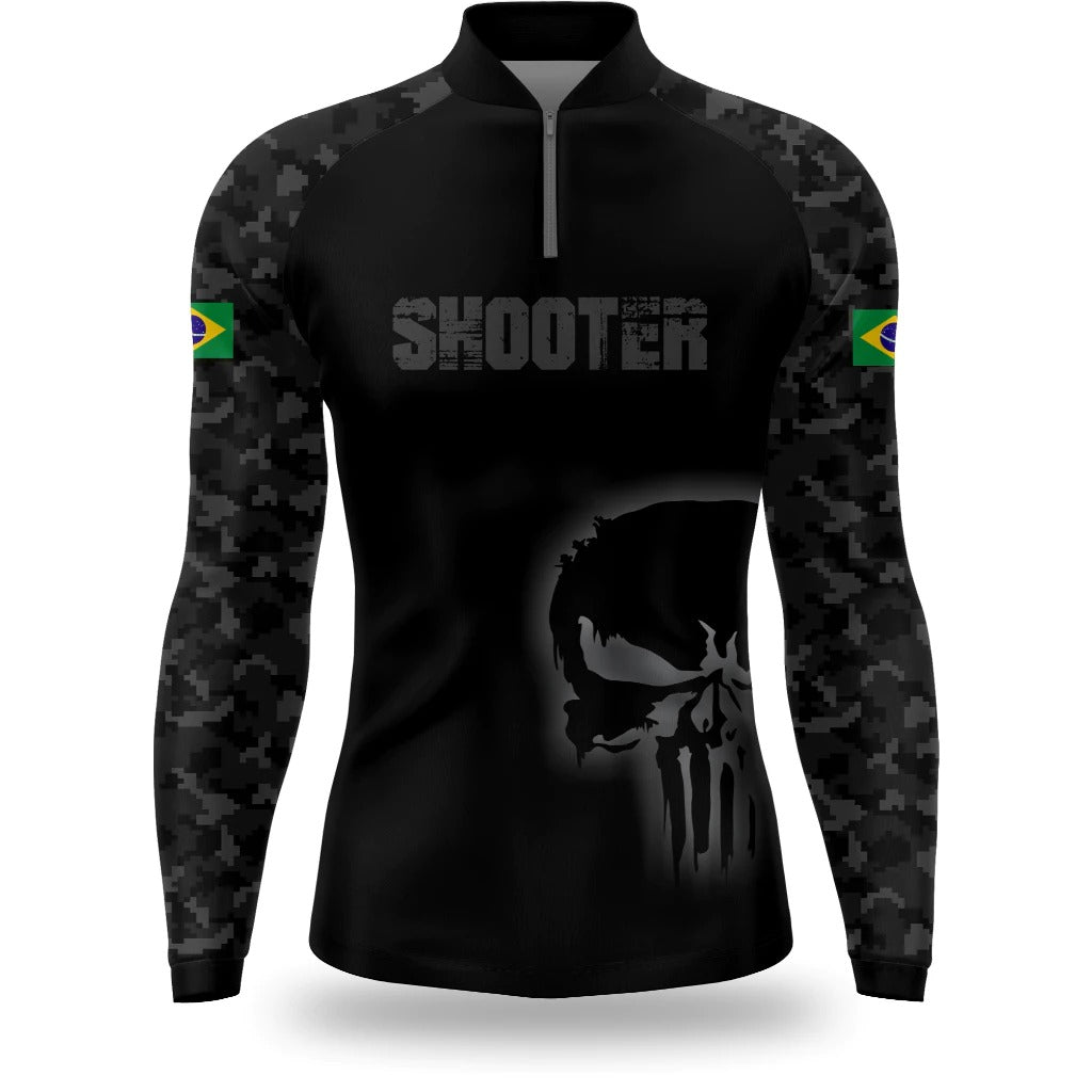 Camiseta Dryfit Atirador com Proteção UV50+