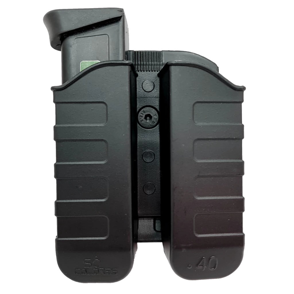 Porta Carregador Duplo para Taurus .40 com Paddle e Ajuste Rotativo
