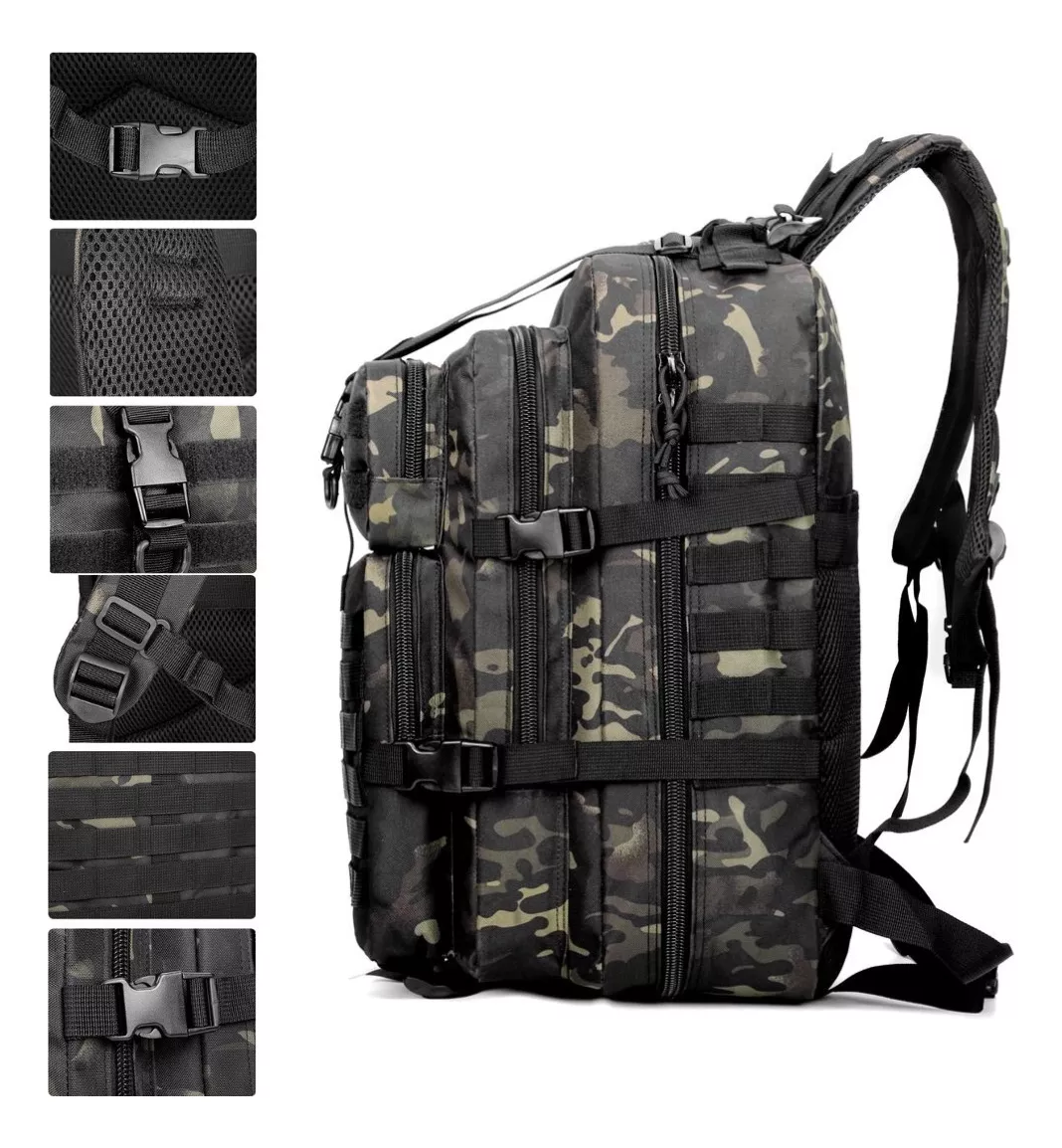 Mochila Tática 50 Litros Outdoor® - Urban