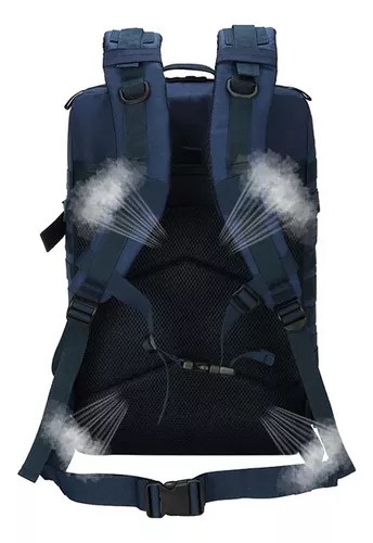 Mochila Tática 50 Litros Outdoor® - Azul