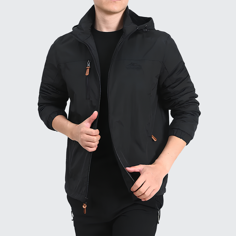 Jaqueta Impermeável com Capuz Outdoor®️