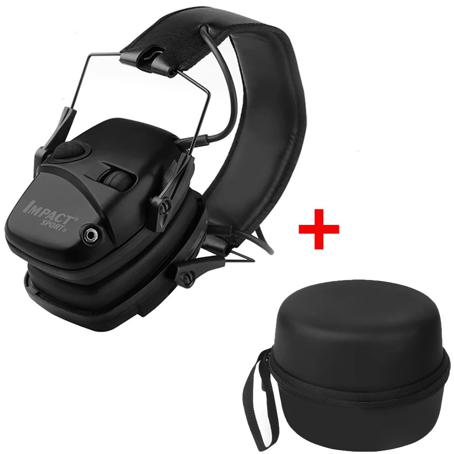 Abafador/Protetor Auricular Eletrônico Impact + Estojo
