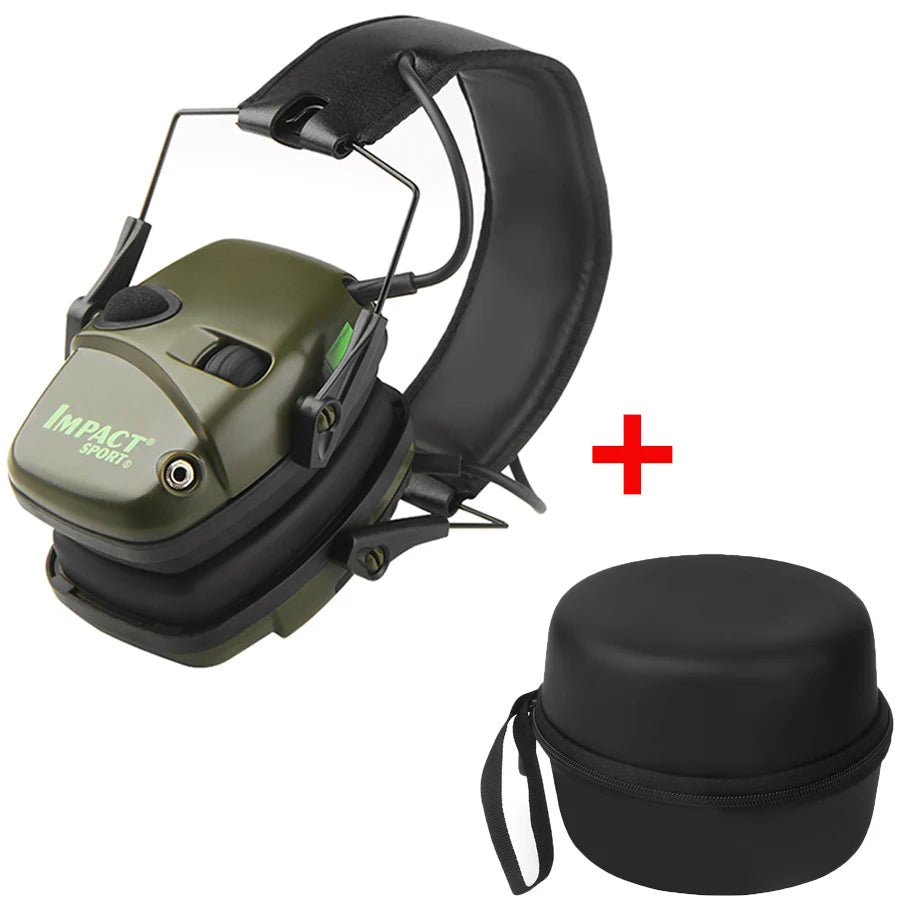 Abafador/Protetor Auricular Eletrônico Impact + Estojo