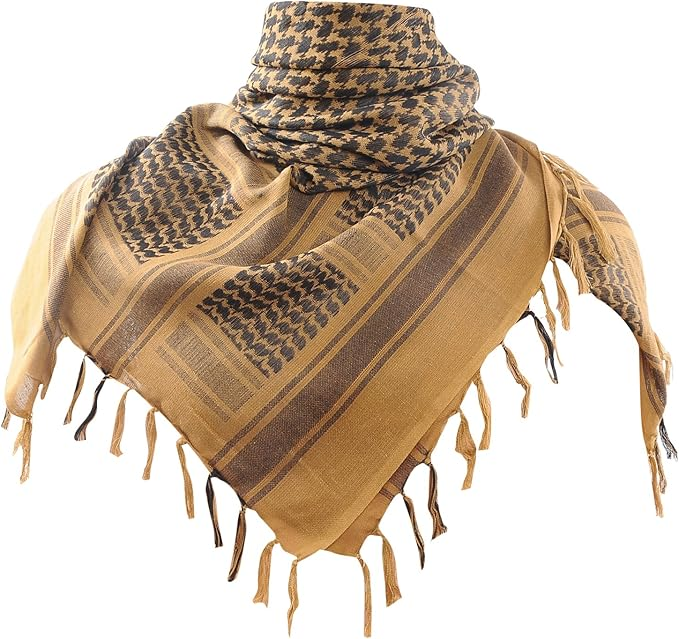 Shemagh Lenço Militar Keffieh 100% Algodão