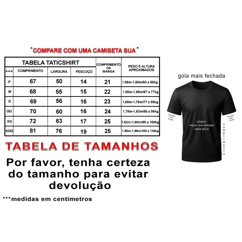 Camiseta Evolução Tática - Dry Fit