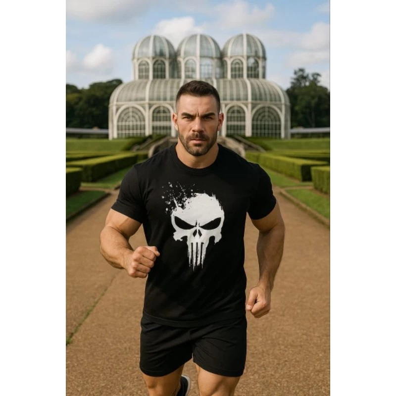 Camiseta Dryfit Justiceiro - Premium