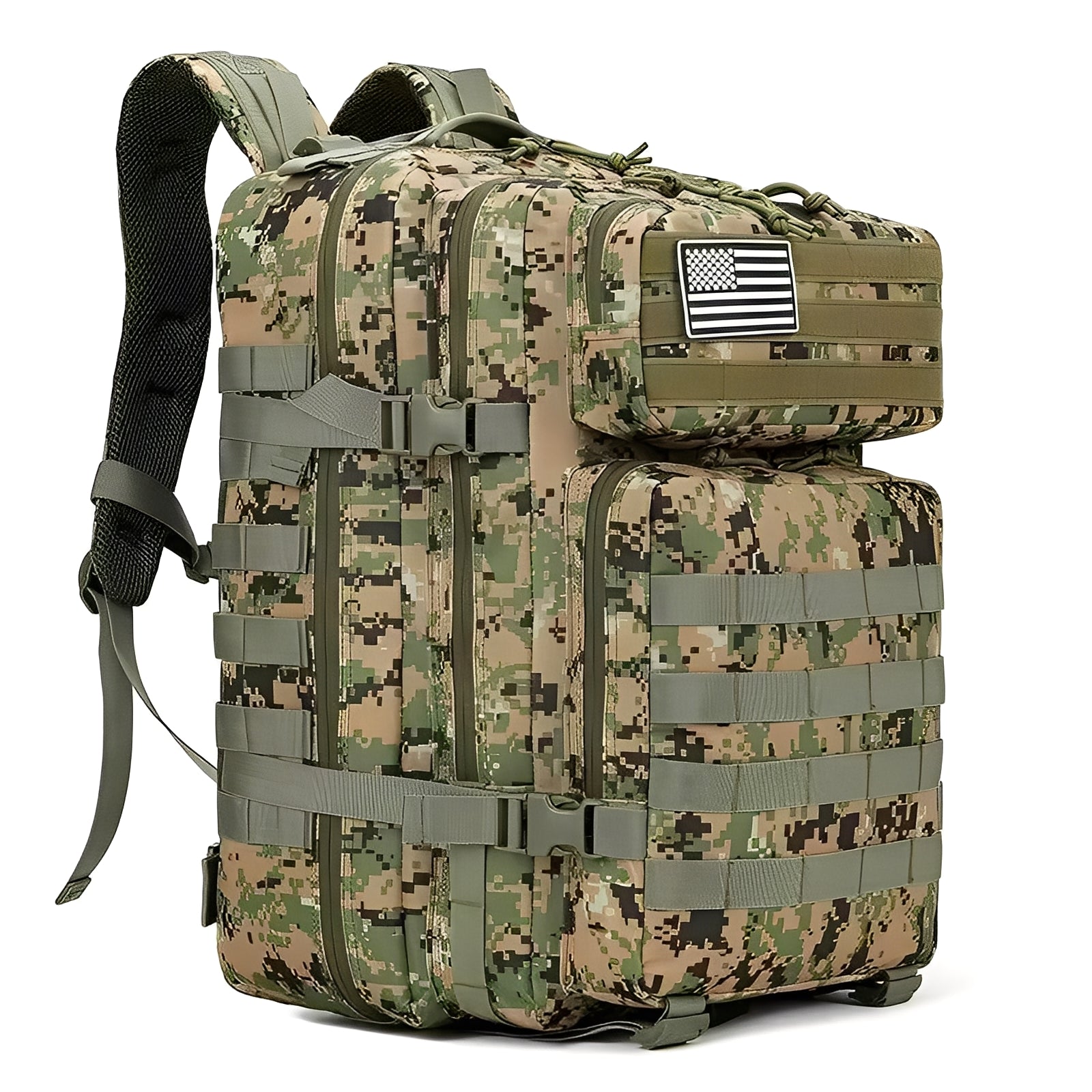Mochila Tática 50 Litros Outdoor® - Camuflada Army 2