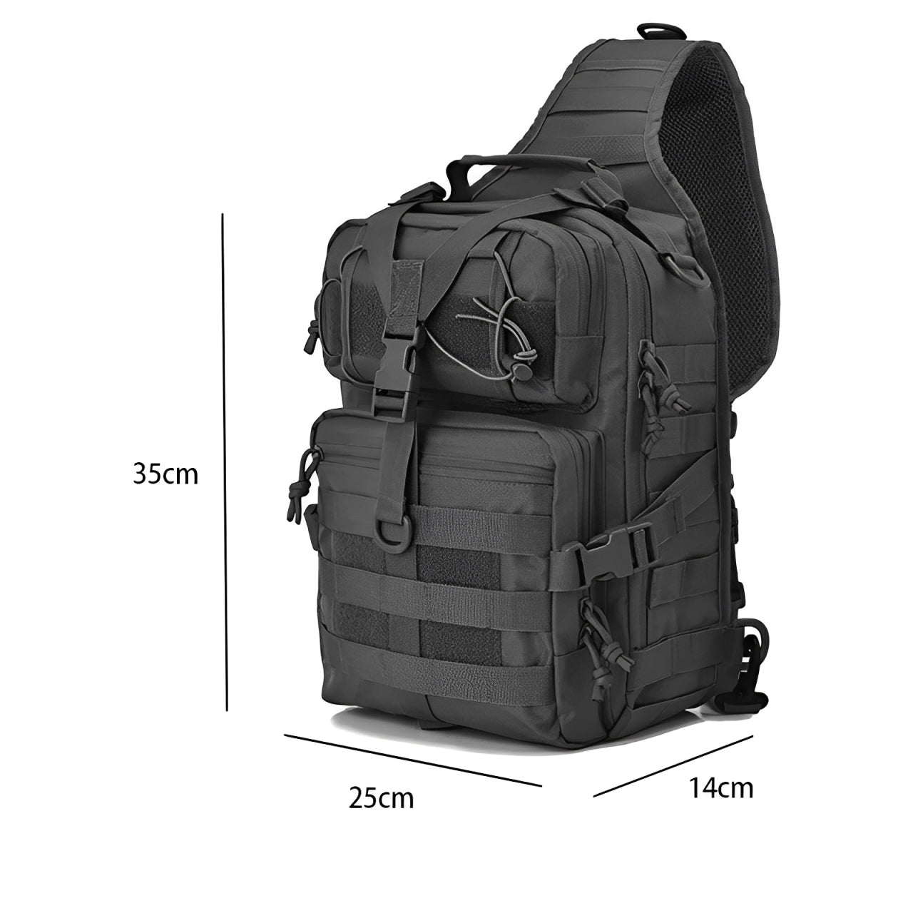 Mochila Transversal impermeável Working 25L